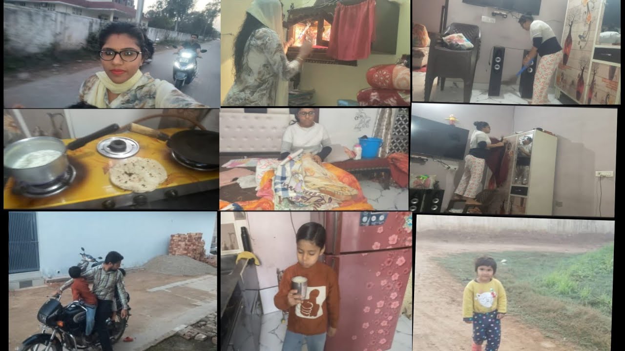 ⛅सुबह 6:00 से 🌚रात के 10:00 तक 🤶मेरा डेली रूटीन☺️nonstop#famlivlog #housewifelife #dailyvlog #viral 