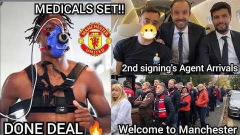 Medicals Pass✅ Fabrizio Romano:Man United have made it 100% confirmed DONE DEAL before the next hour