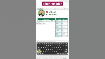 Filter Function #excel #تعليم #microsoft #اكسل #microsoftexcel #office #data #datascience #exceltips