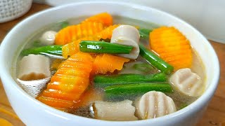 QUICK COOKING CARROT SAUSAGE SOUP