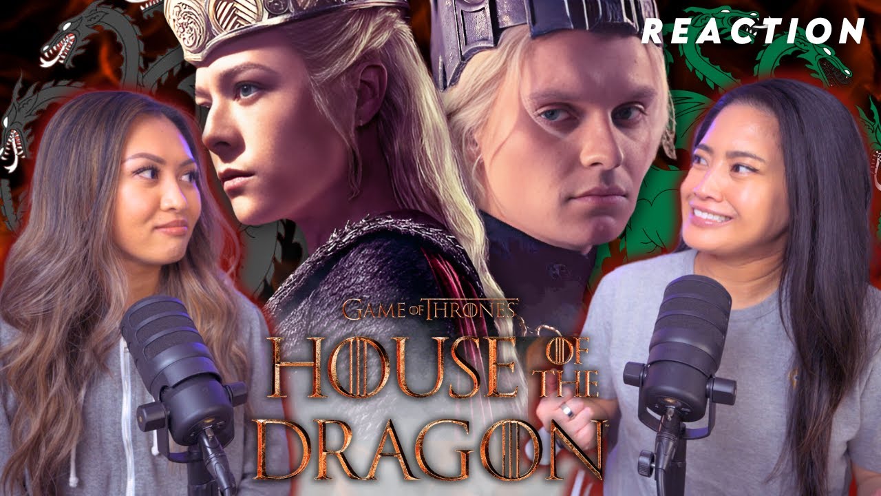 GONNA BE A BLOOD BATH🩸GoT Fans React to House of The Dragon | Official Black & Green TRAILER 2024