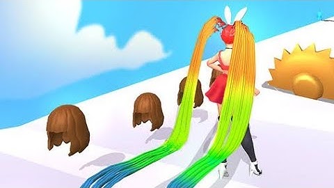 Hair Challenge - Gameplay Part 1 All Levels 1-9 Walkthrough A(Android, IOS)  The Gaming Zone Update