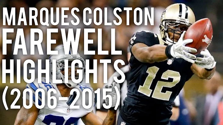 Marques Colston Farewell Highlights | HD