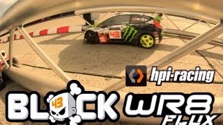 The Ken Block WR8 FLUX in action at HPI Europe!