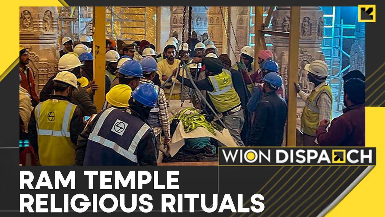 Ram Mandir: Grand preparations in Ayodhya for Ram temple consecration ...