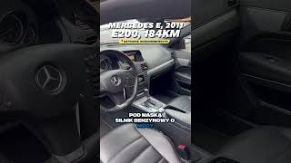 MERCEDES E #auto #auta #autohandel #motoryzacja #samochód #samochody #mercedes #eklasa #coupe