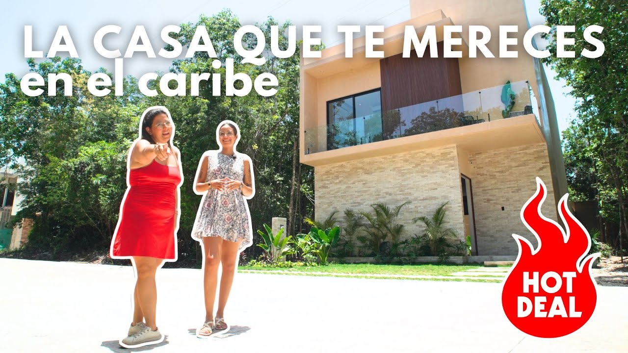 🏡 VILLA A LA VENTA en Playa del Carmen | 😏 Sexy 💎 lujosa y ✅ lista para entrega