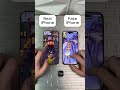 Fake iPhone vs Real iPhone Noise Test 😳 #fakeiphone #realiphone #noisetest #soundtest