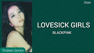 BLACKPINK (블랙핑크) - Lovesick Girls English Easy Lyrics