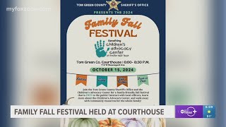 Family Fall Festival held at Courthouse