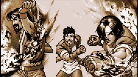 The King of Fighters 98 -  Kusanagi Style Team - Kyo Kusagani, Shingo, Saisyu Kusanagi