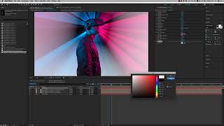 Photo LightRays Animator Tutorial (After Effects Template)