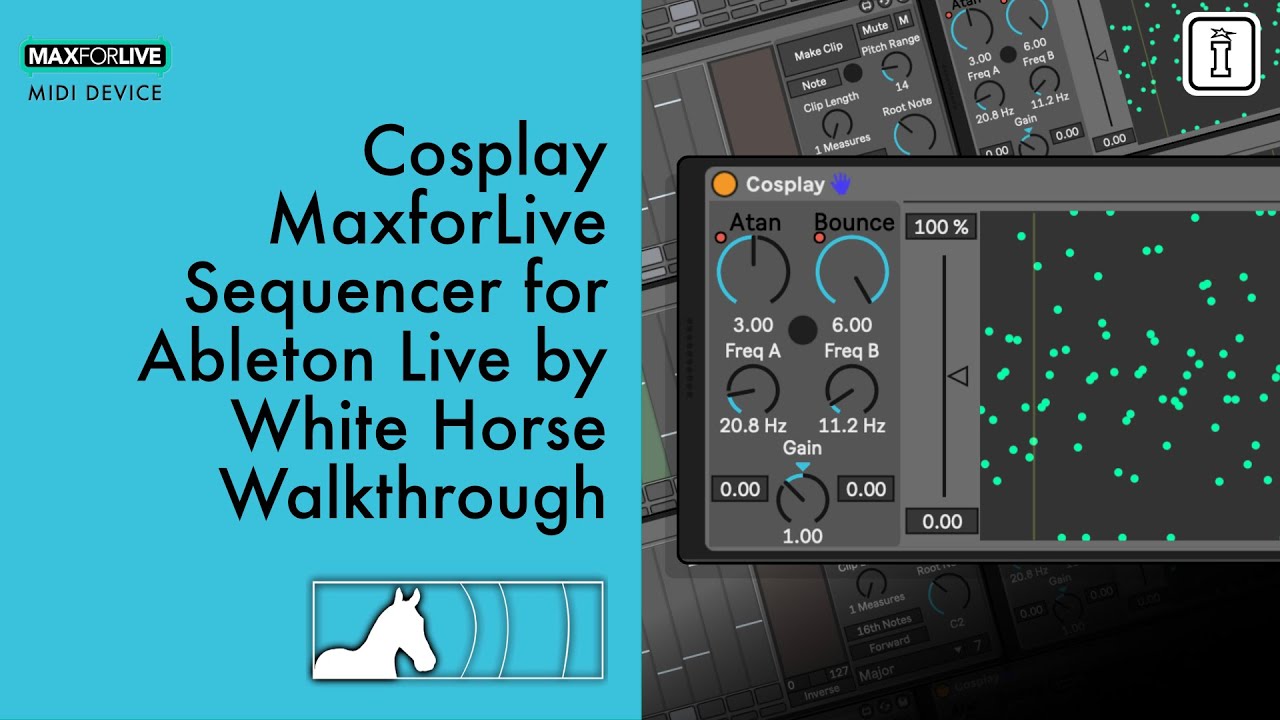 Cosplay Walkthrough | MaxforLive MIDI Sequencer for Ableton Live - YouTube