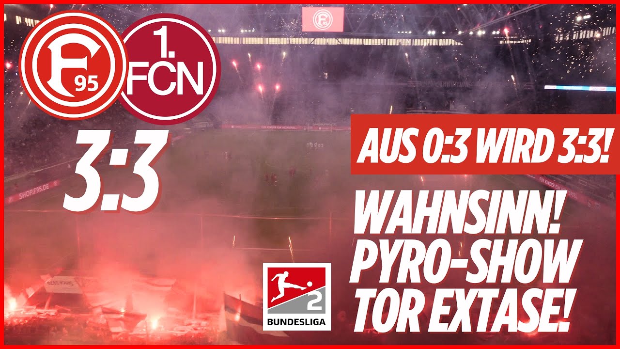 AUS 0:3 WIRD 3:3! Fortuna Düsseldorf - 1.FC Nürnberg 3:3 Alle Tore & Highlights 2024/25