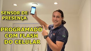 SENSOR DE PRESENÇA PROGRAMADO COM FLASH DO CELULAR screenshot 5