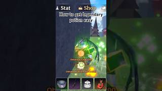 How to get legendary potion easy on wizard alchemy.