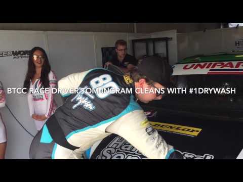 BTCC Driver Tom Ingram has to clean his own car