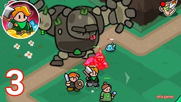 Rumble Heroes : Adventure RPG - Gameplay Walkthrough Part 3 Dungeon  iOS/Android