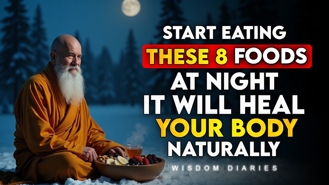 Eat These 8 Foods at Night | Wake Up With a Healed Body | Buddhist Wisdom