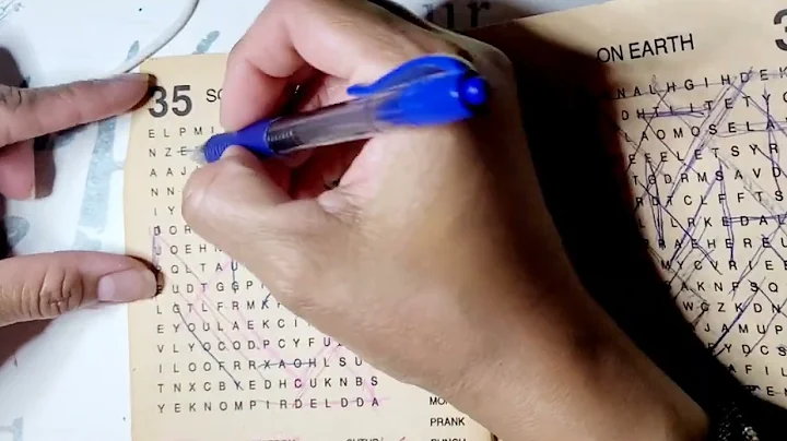 Word search (no talking). #puzzle #asmr #asmrsounds  #notalking