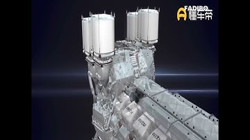 Quá trình sản xuất ra động cơ diesel công suất khổng lồ