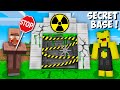 Why am I NOT ALLOWED TO ENTER this SECRET RADIATION BUNKER in Minecraft ? NEW SECRET BASE !