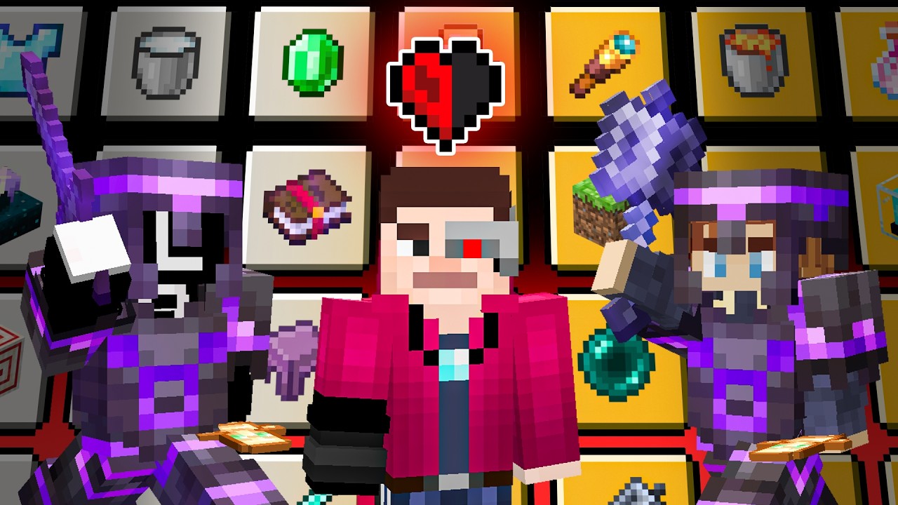 Zdobyłem WSZYSTKIE OSIĄGNIĘCIA uciekając przed 4 ŁOWCAMI w MINECRAFT