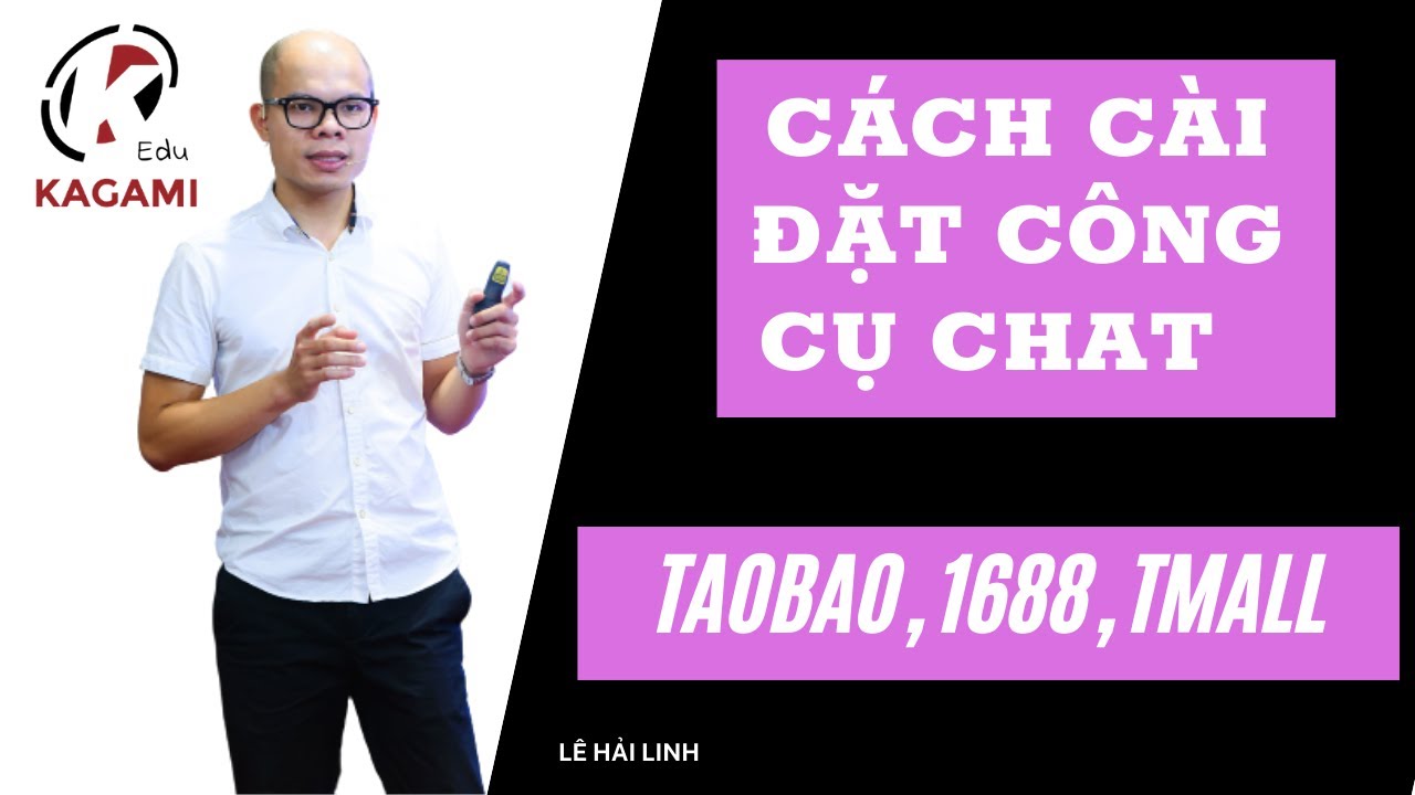 Cách cài đặt công cụ aliwangwang để chat taobao, 1688,... - youtube