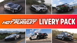 Forza Horizon 5 | Hot Pursuit Livery Pack (12 Cars)