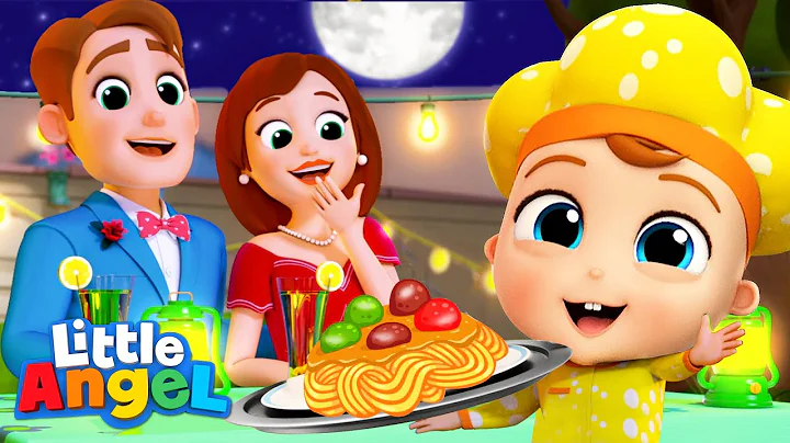 Surprise Dinner Song | Little Angel Kids Songs & N...