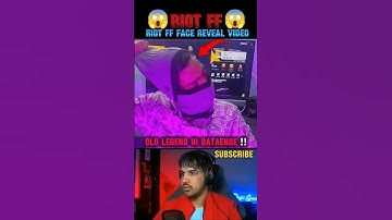 RIOT FF FACE REVEAL 😱#riotff @RIOTFFOFFICIAL #freefire #trending #shorts #facereveal