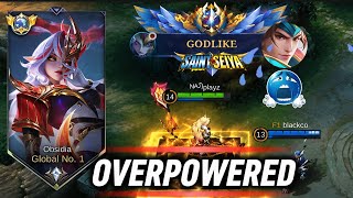 TOP GLOBAL OBSIDIA CRAZY DAMAGE BUILD TOO OVERPOWERED🔥