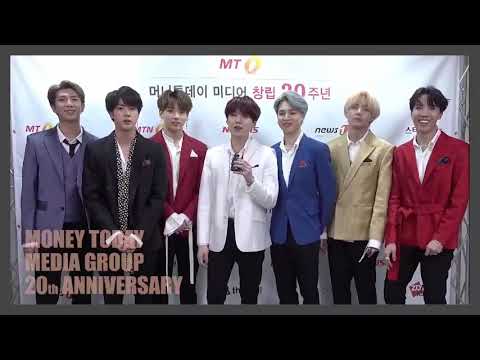 [방탄소년단/BTS] 머니투데이 창립 20주년 축하 메세지 영상!