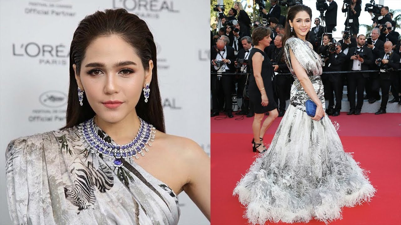 Chompoo Araya In Jean Paul Gaultier At Cannes 2018 Red Carpet |