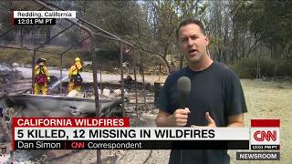 Firefighters Battle Deadly California Wildfire