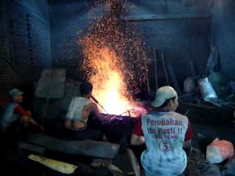 Making a gong for gamelon