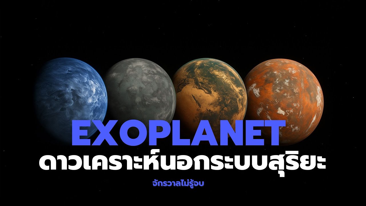 Exoplanet ดาวเคราะ์นอกระบบสุริยะ | จักรวาลไม่รู้จบ