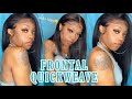 FRONTAL QUICKWEAVE SLAY! | Beauty Supply Hair