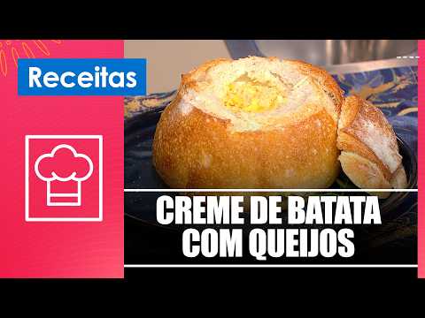 Faça um delicioso creme de batata com queijos com a chef Bianca Folla – 04/06/26