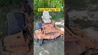 Scag Mower is a beast! Powerful zero turn with liquid cooled Kawasaki engine #mowing #review #mower