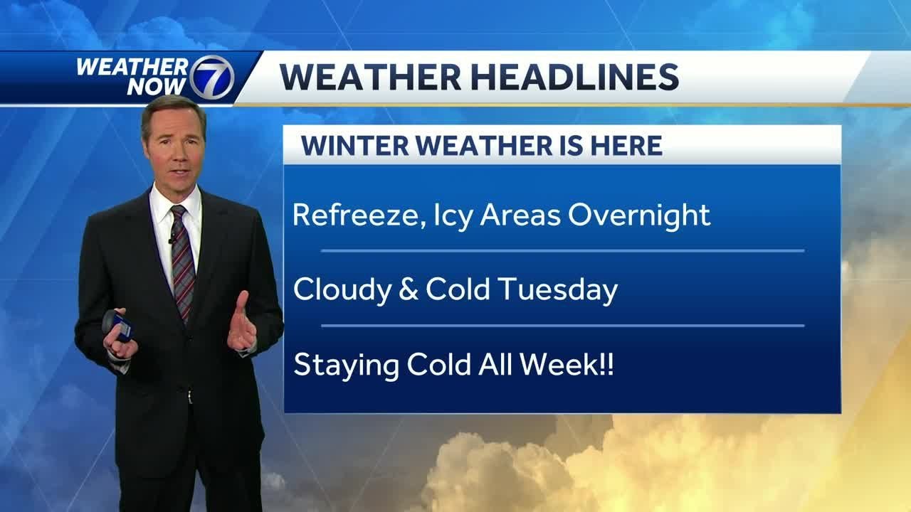 Cold winter weather is here - YouTube