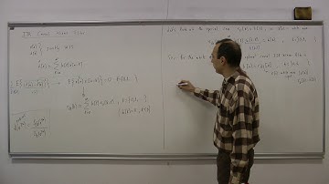 EE 503 : Lecture 39 (Fall 2020, METU)