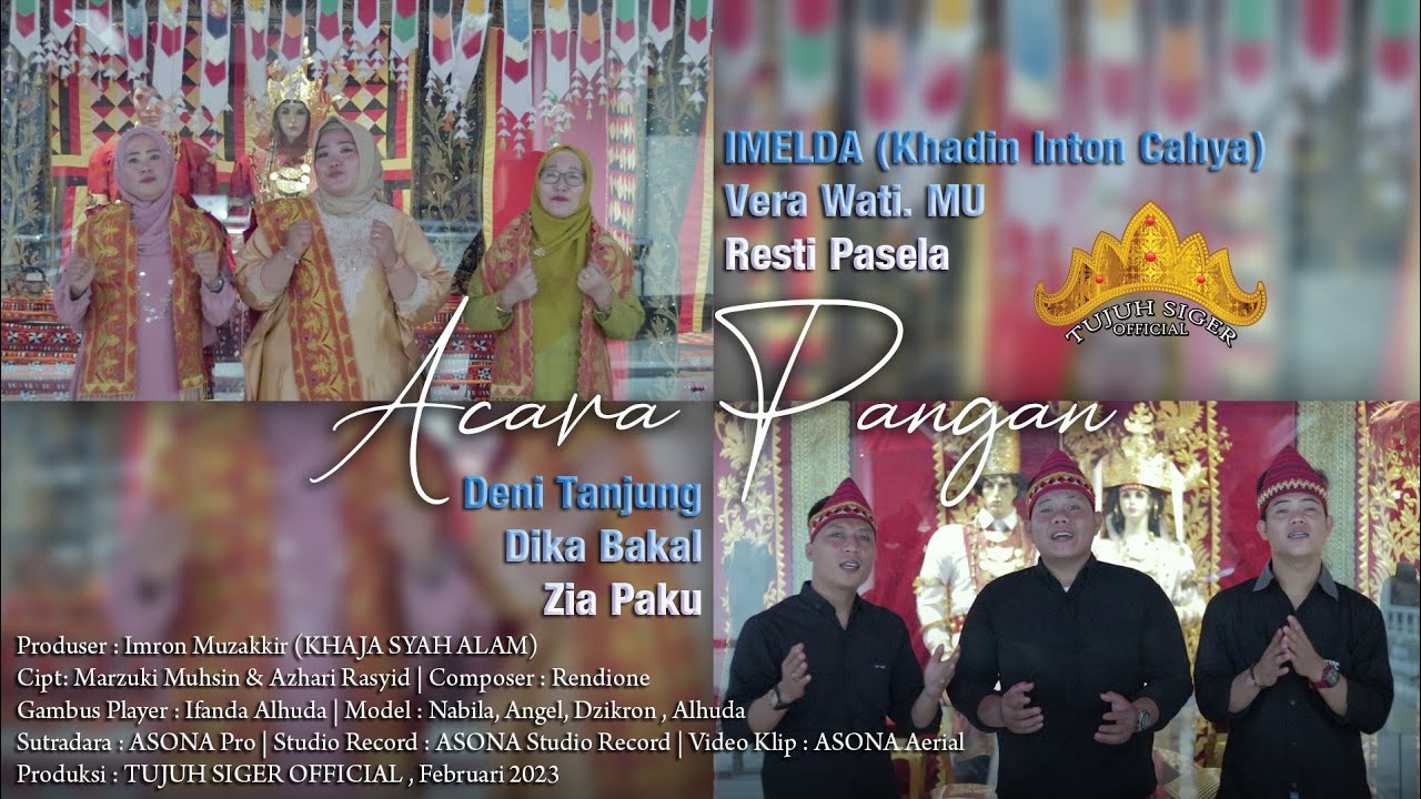 ACARA PANGAN - KARYA CIPTA - MARZUKI MUHSIN & AZHARI RASYID