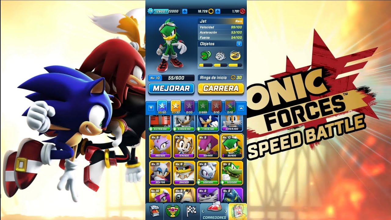 Sonic forces speed battle #9 - Riders