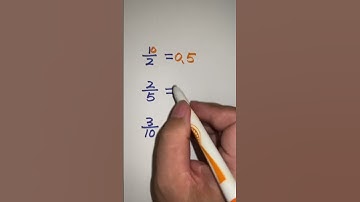 How to convert fractions to decimals | Fraction to Decimal tricks | Fractions Tricks #shorts