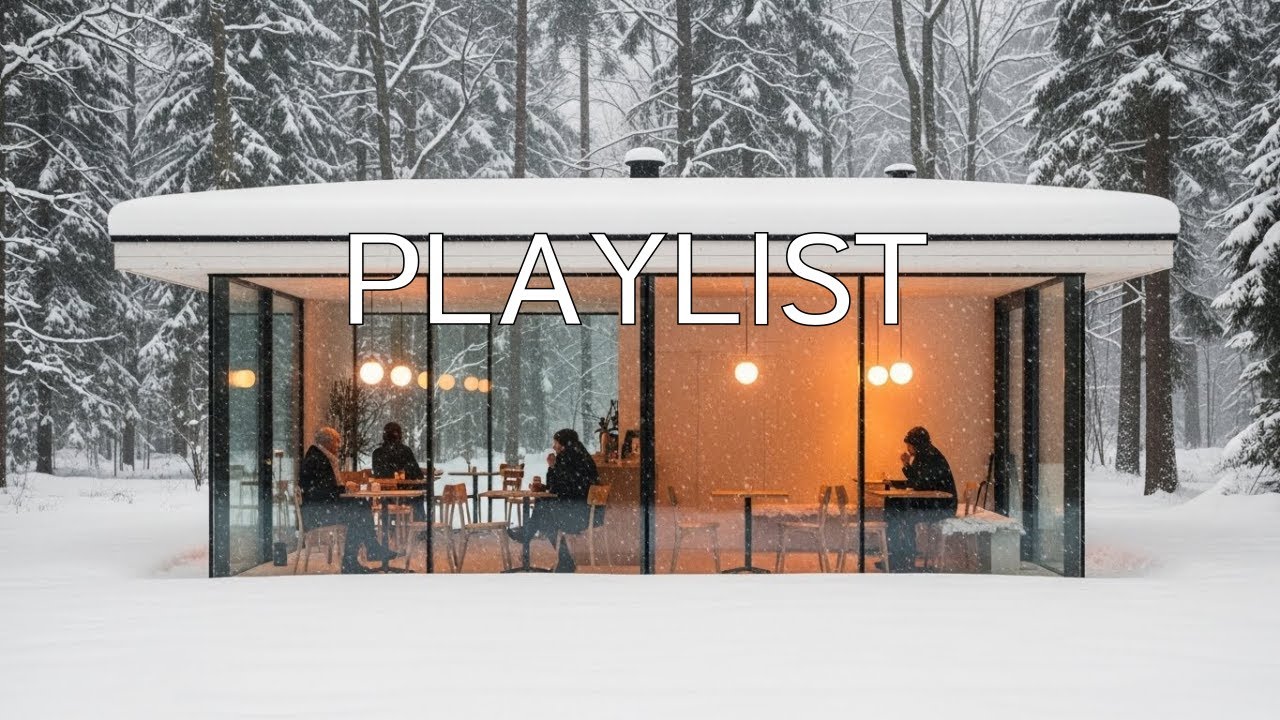 [Playlist] Beautiful Relaxing Music, Peaceful Soothing Piano Music, in Snowy day, Winter season.
