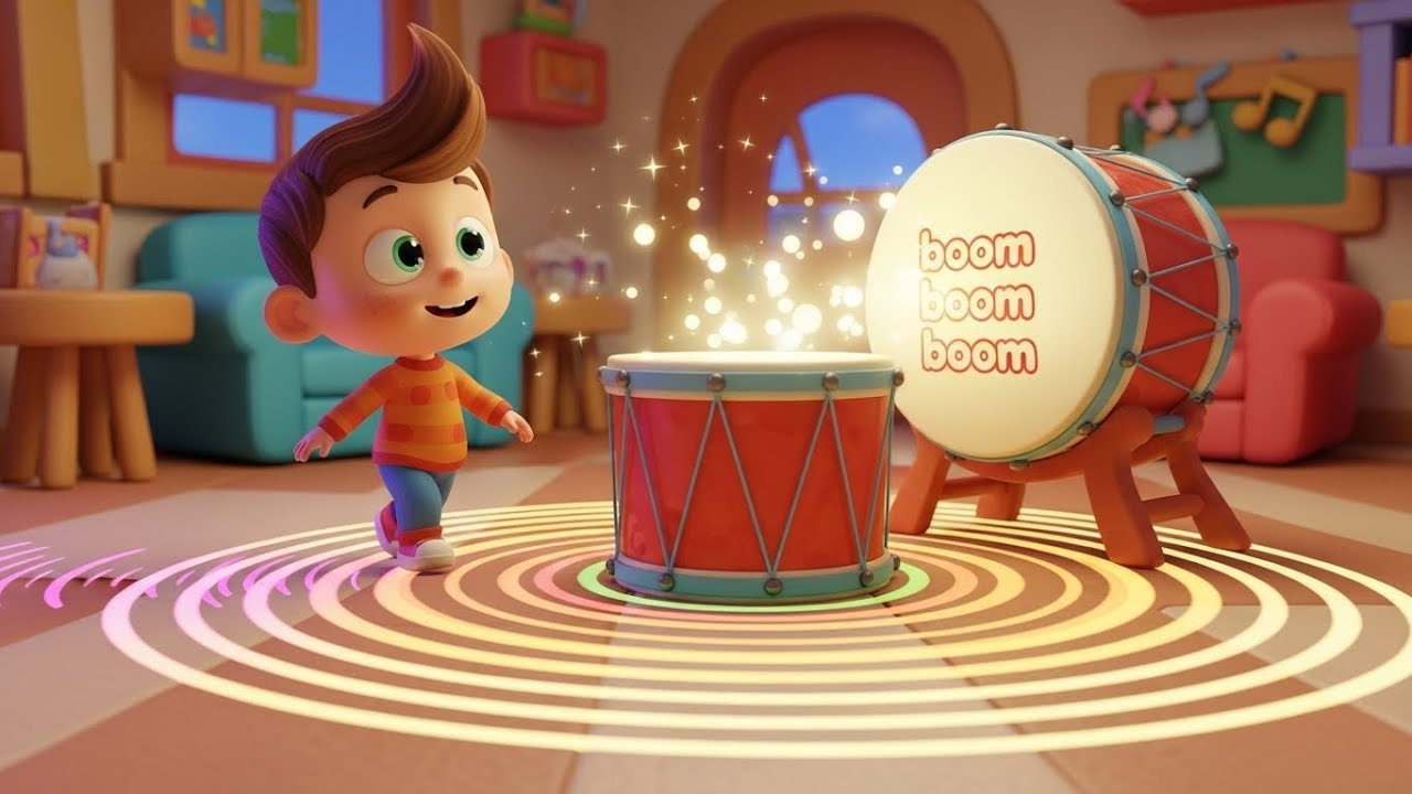 Песня потерянного барабанного ритма 🥁 | Детские песни и стишки для детей