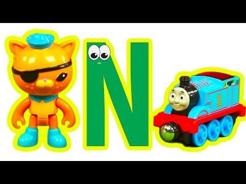 The Octonauts and Thomas Learning Adventure With the Letter N