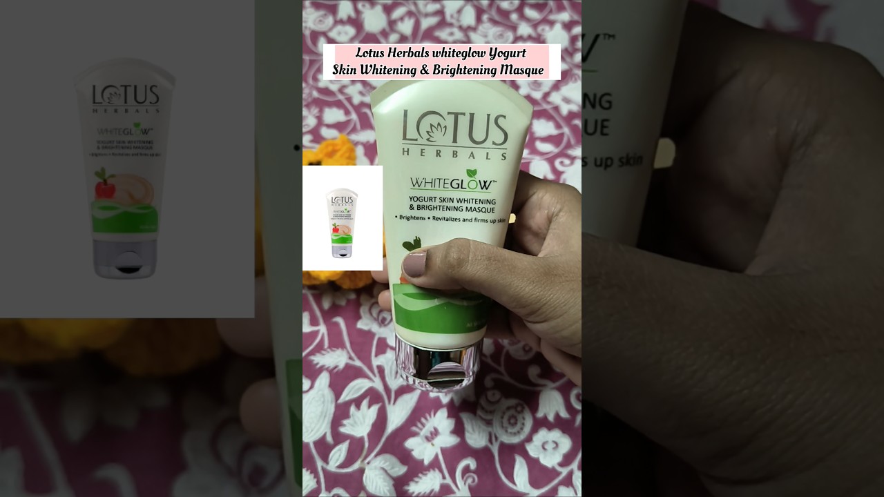 Lotus Herbals Skin Whitening & Brightening Masque🗯️ 