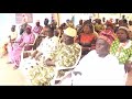 Official commissioning of market stalls and stores by his excellency governor of ogun state